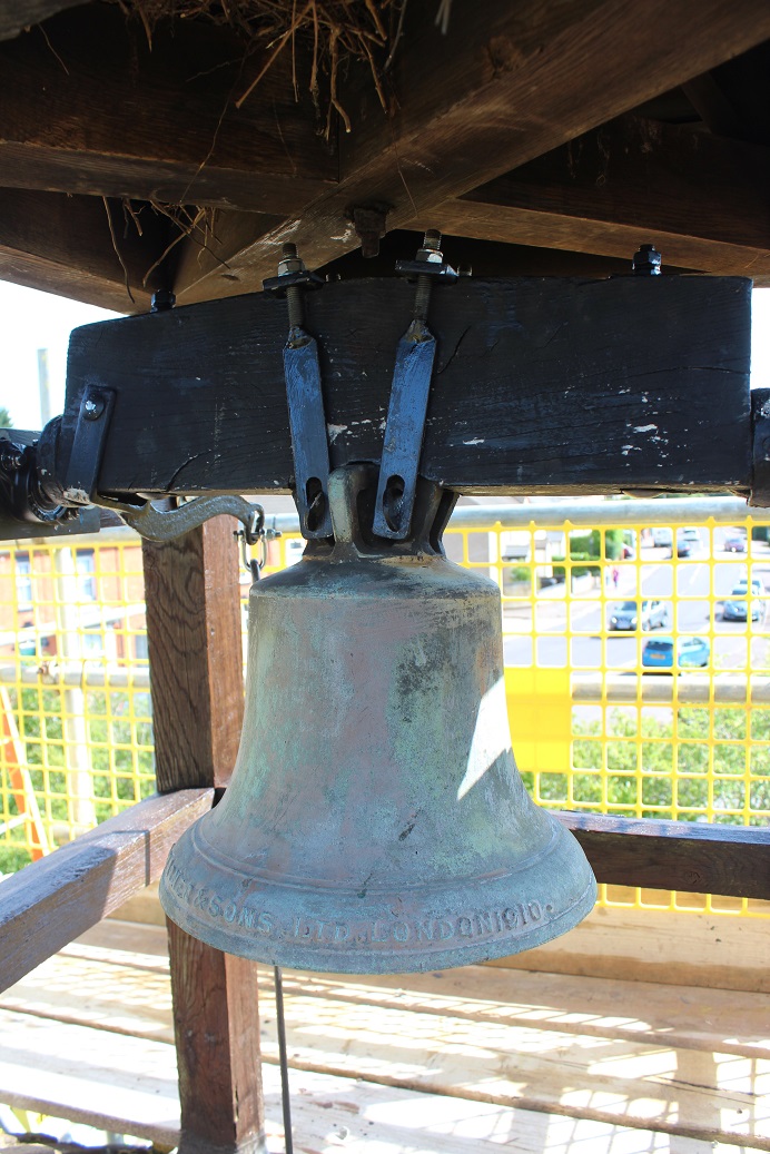  Bell during repairs